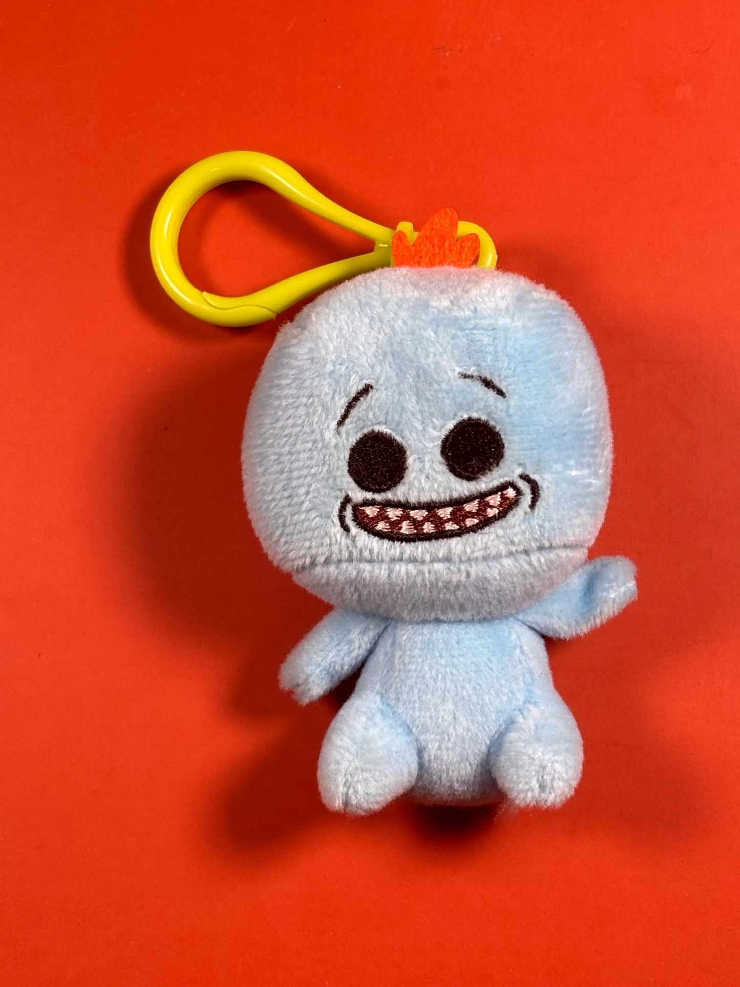 2017 Rick and Morty Plush Keychain Funko Adult Swim 2” Mr Meeseeks