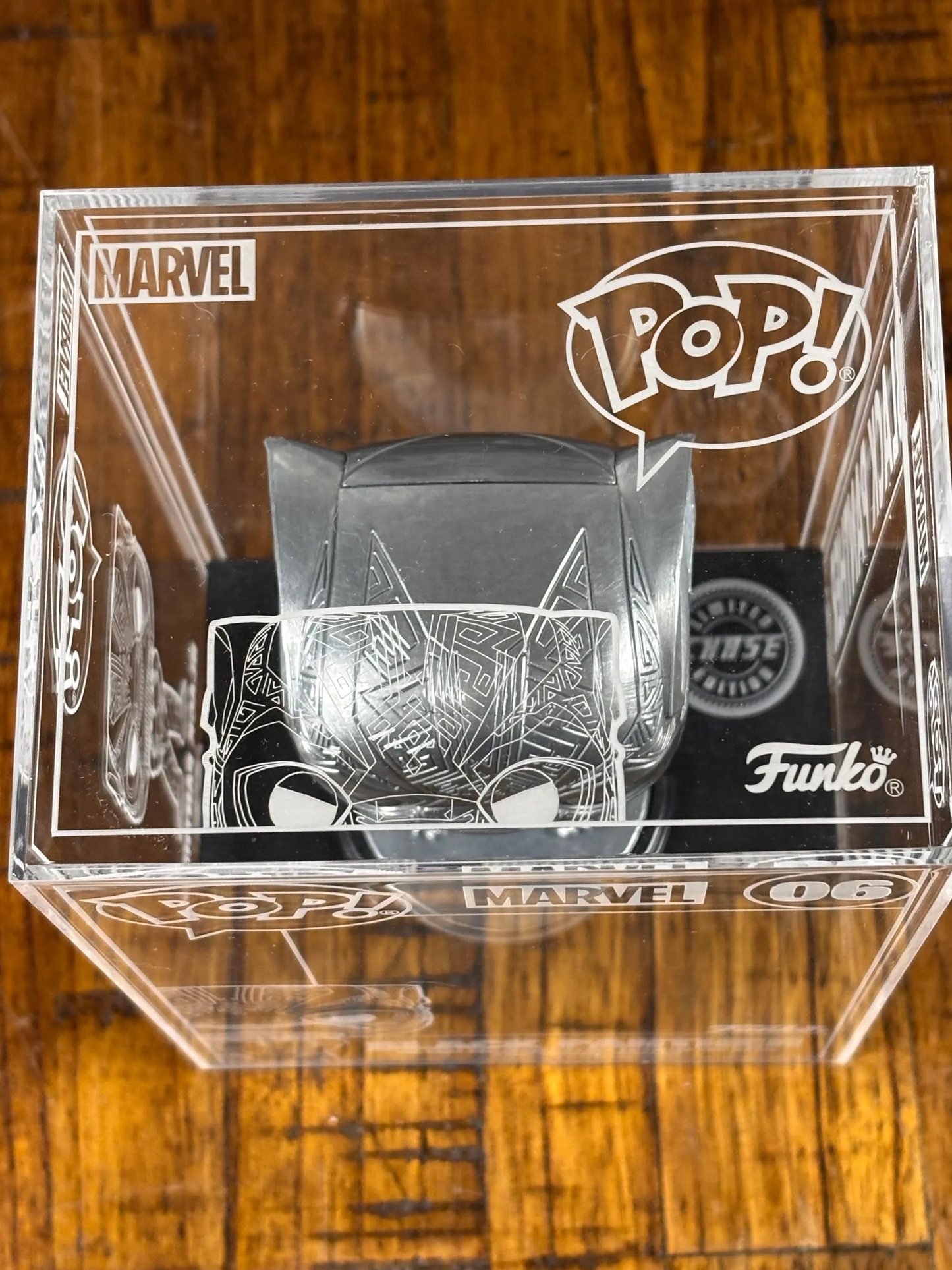 Funko Pop! Die Cast Marvel Black Panther LE Chase Edition Collectible Figure #06