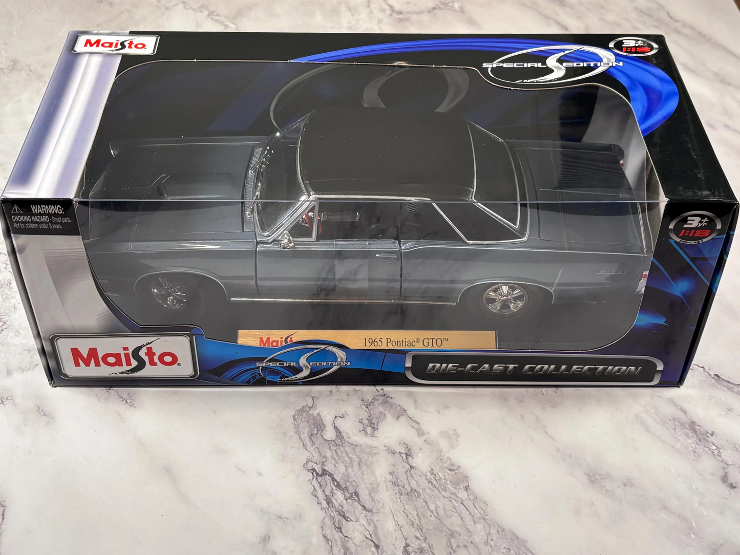 1965 Pontiac GTO Maistro 1:18 Scale Special Edition Die-Cast Collection New