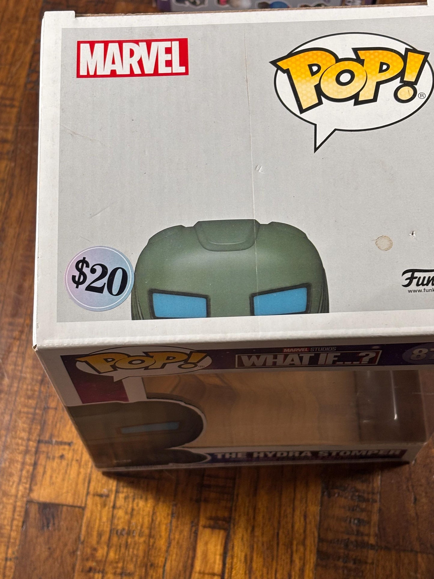Funko Pop The Hydra Stomper #872 Marvel Studios What If...? 6 Inch Vinyl Figure