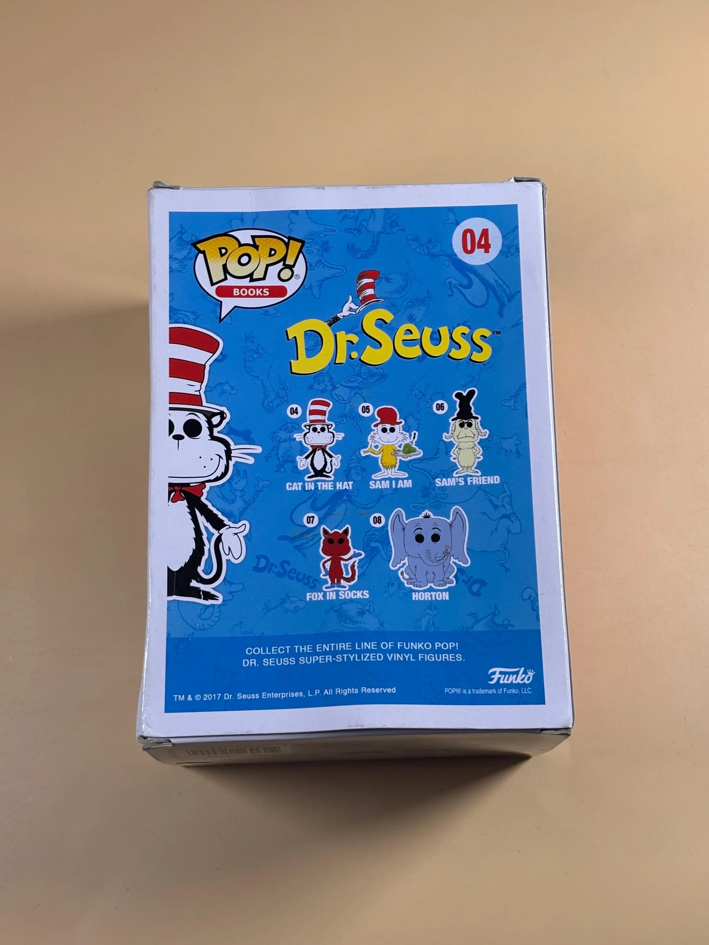Dr. Seuss Cat In The Hat Funko Pop 04 Funko Pops Green Eggs And Ham Sam I Am New