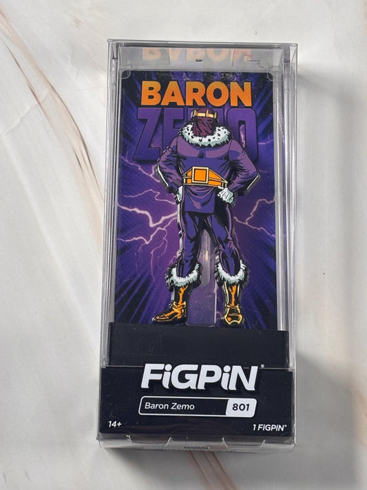 FiGPiN Baron Zemo Marvel Villains Enamel Collectible Pin #801 New