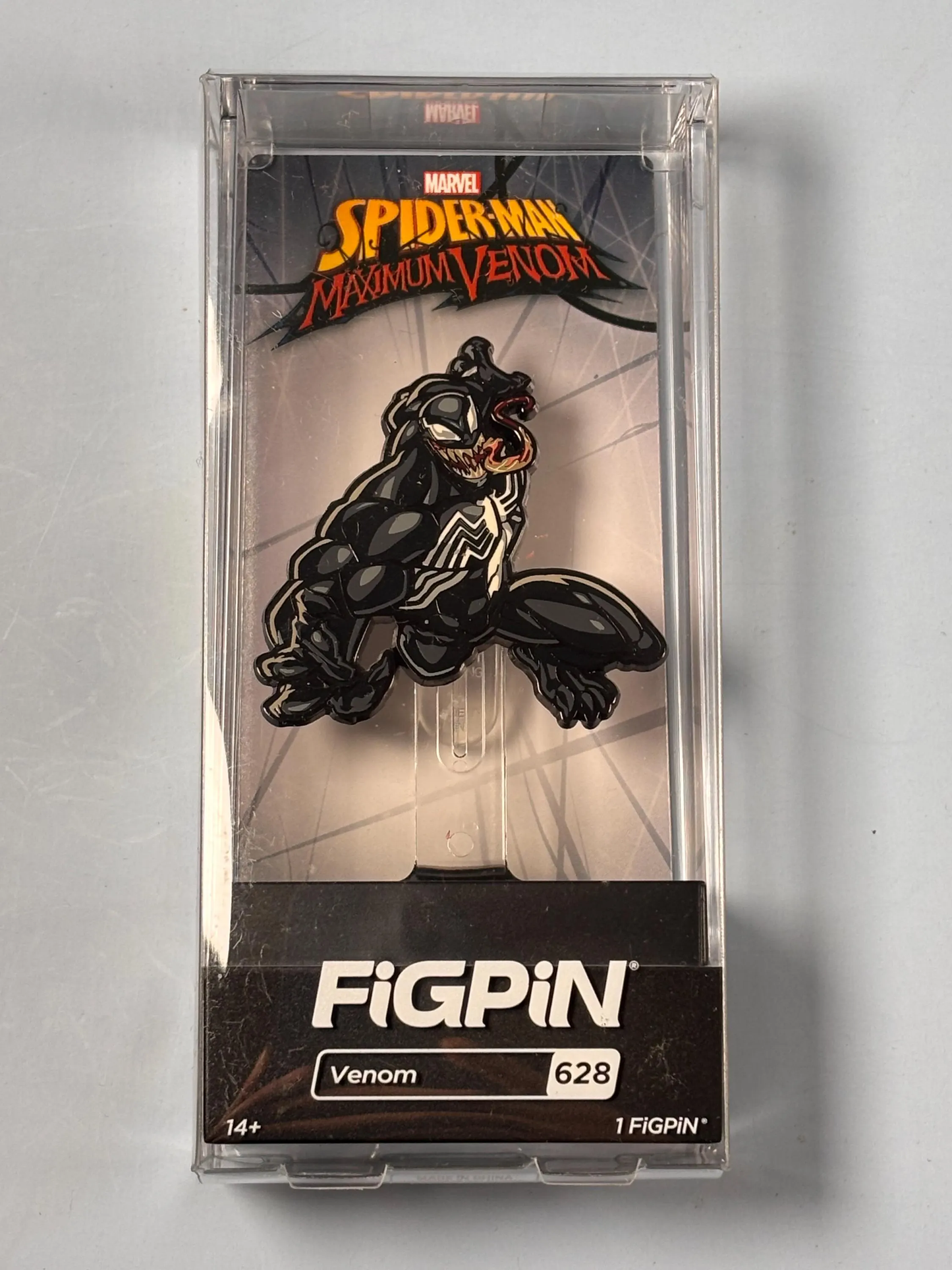 FiGPiN: Marvel Spider-Man Maximum Venom #628 Venom Collectible Enamel Pin - New