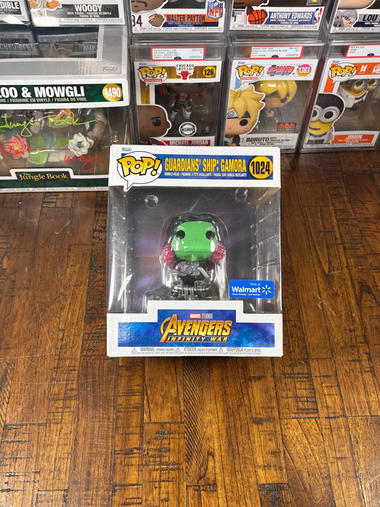 Funko Pop Marvel Avengers Infinity War Gamora in Guardians Ship Deluxe #1024 New
