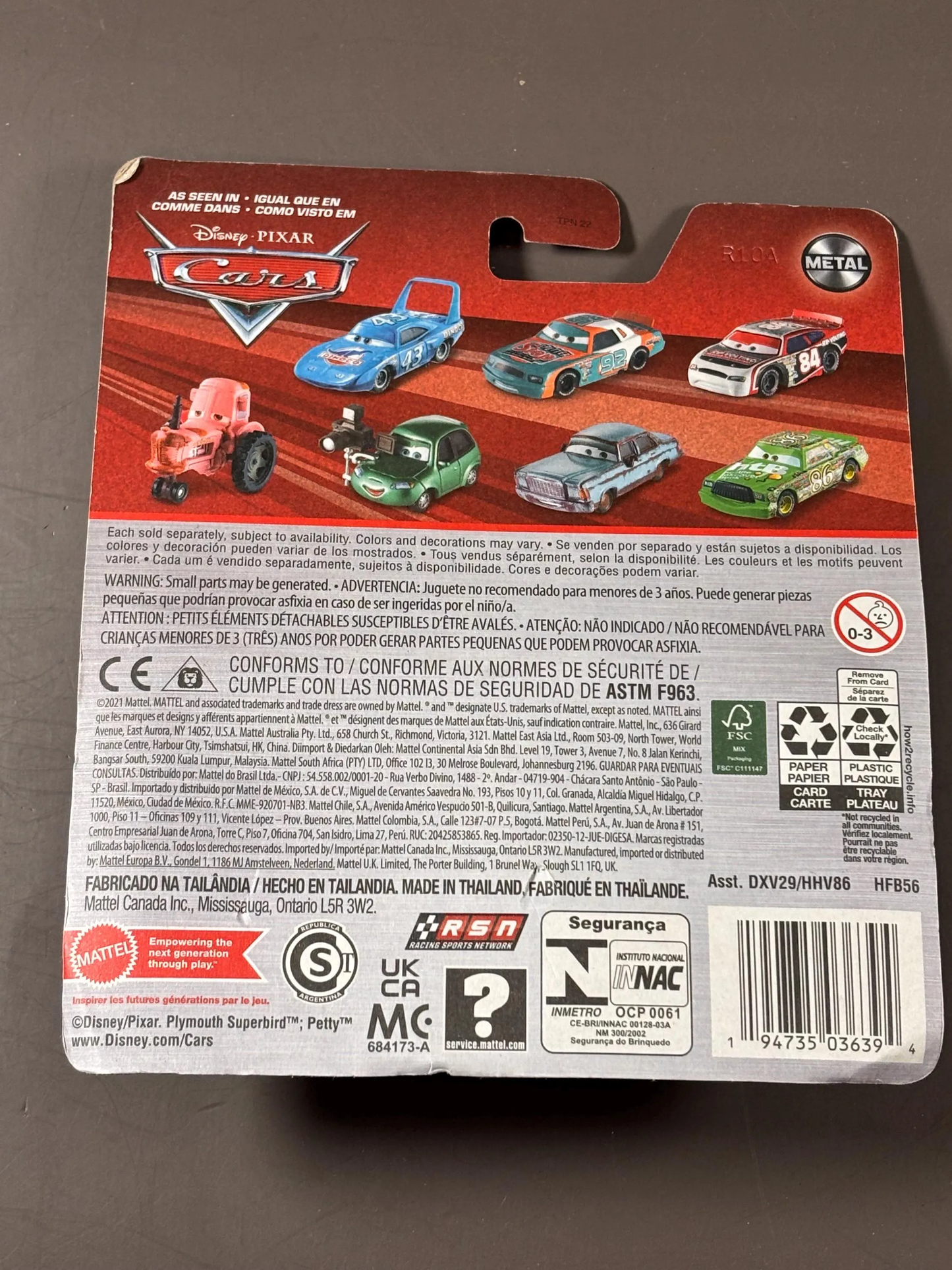 Disney Pixar Cars Jonathan Wrenchworths,  2022 Metal Series 1:55 New Diecast