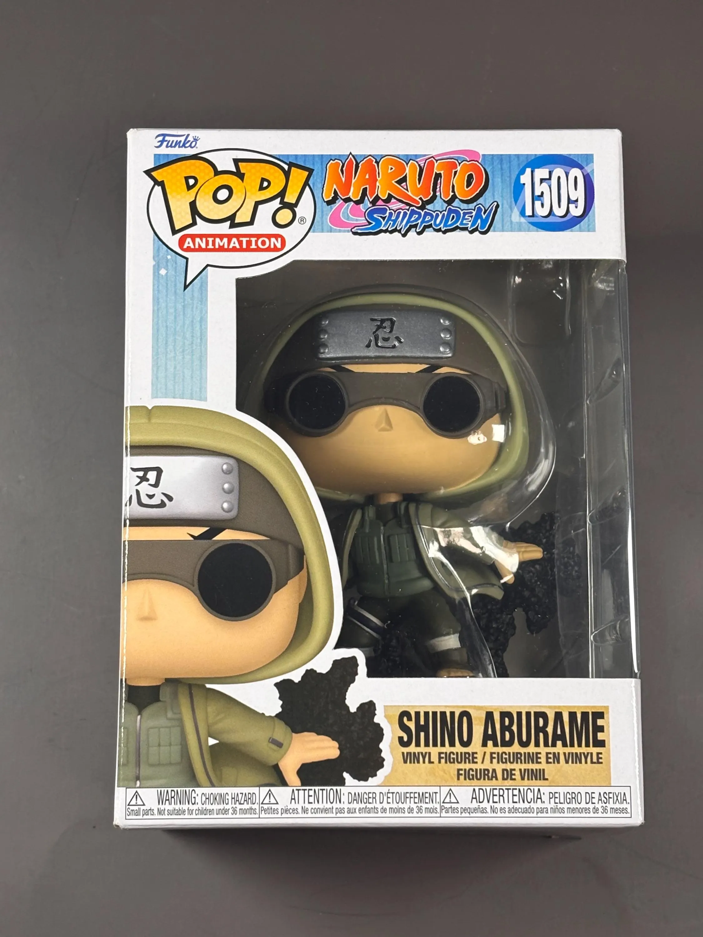 Funko Pop! Animation Naruto Shippuden Shino Aburame #1509 Vinyl Figure Anime
