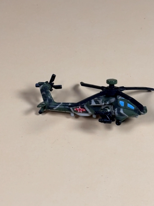 Micro Machines Military  AH-64  Apache Longbow  Red Star FF