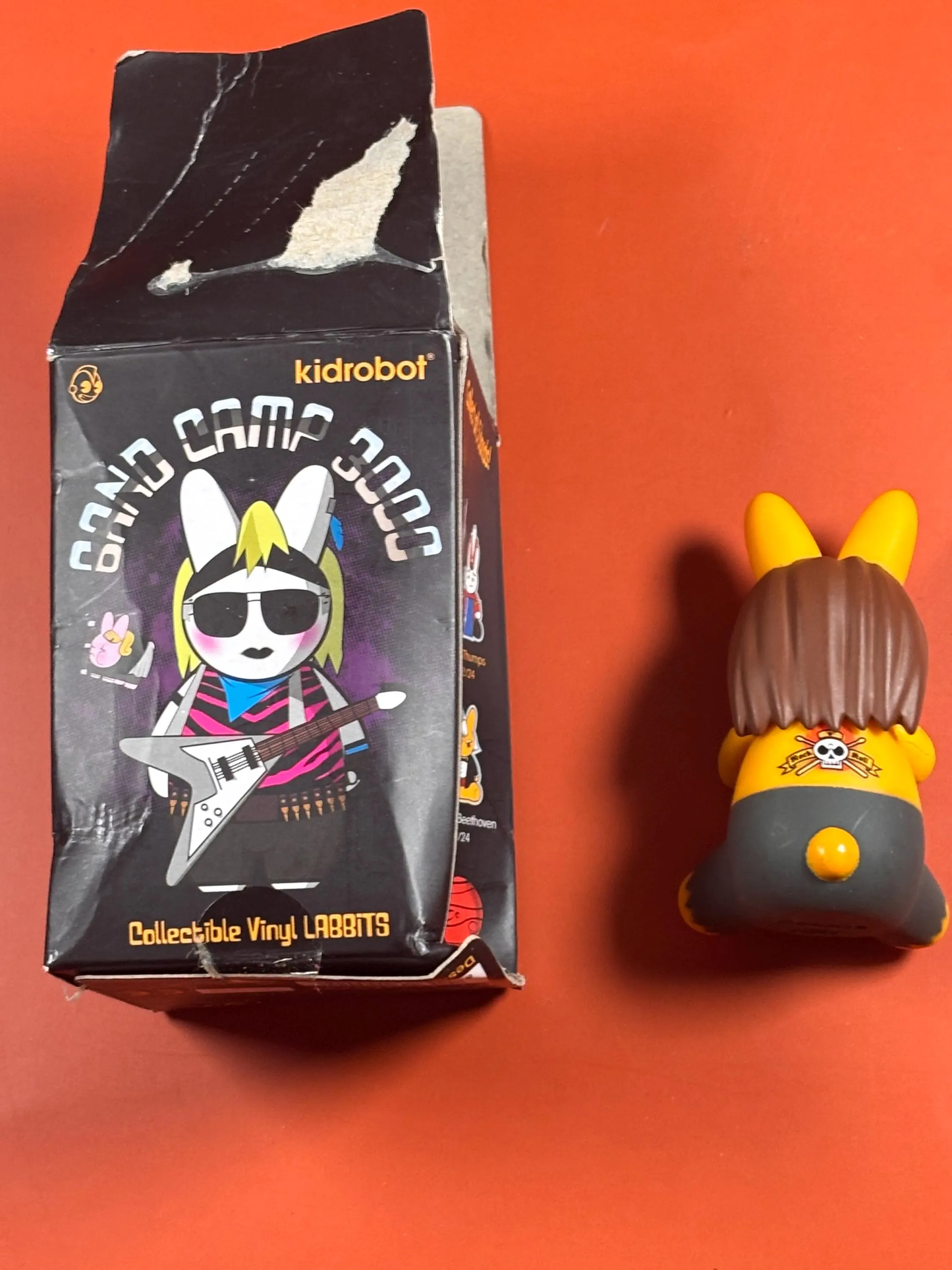 Kidrobot Band Camp 3000 Labbits Skid Chill Figure