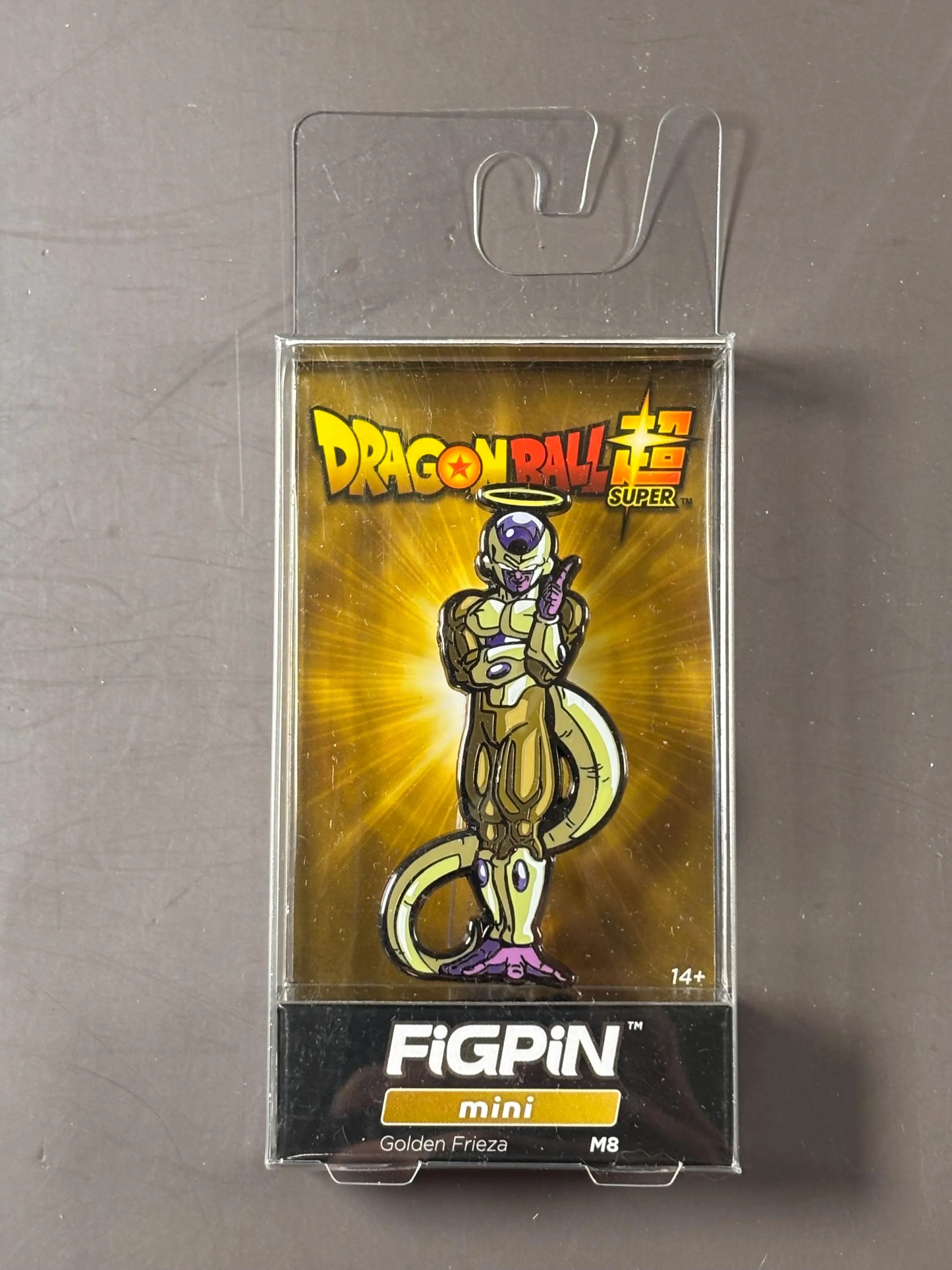 FiGPiN Mini Dragon Ball Super Ultra Golden Freza M8 Enamel Collectors Pin New