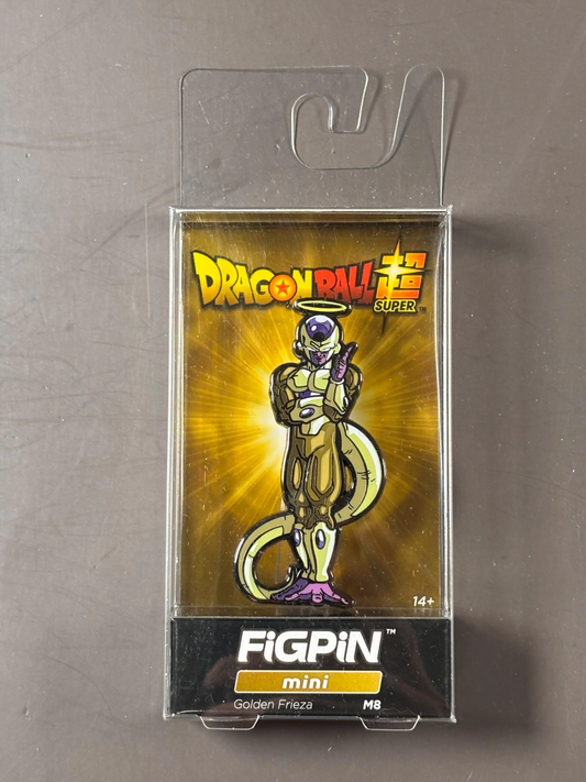 FiGPiN Mini Dragon Ball Super Ultra Golden Freza M8 Enamel Collectors Pin New