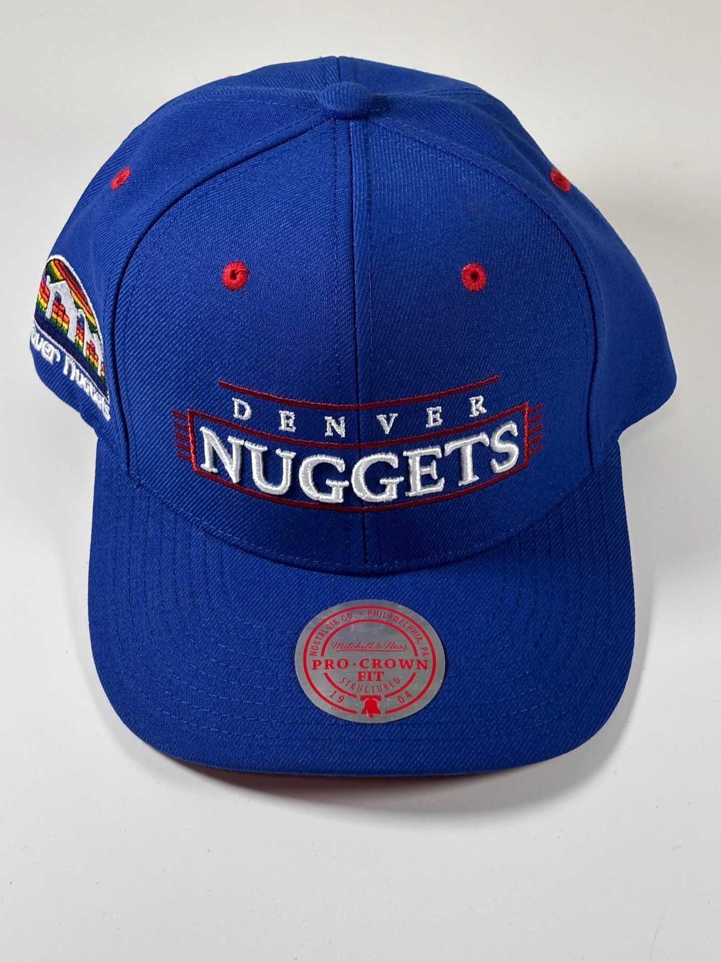 Mitchell & Ness Denver Nuggets Nba Pro Low Fit Snapback Hardwood Hat Cap New