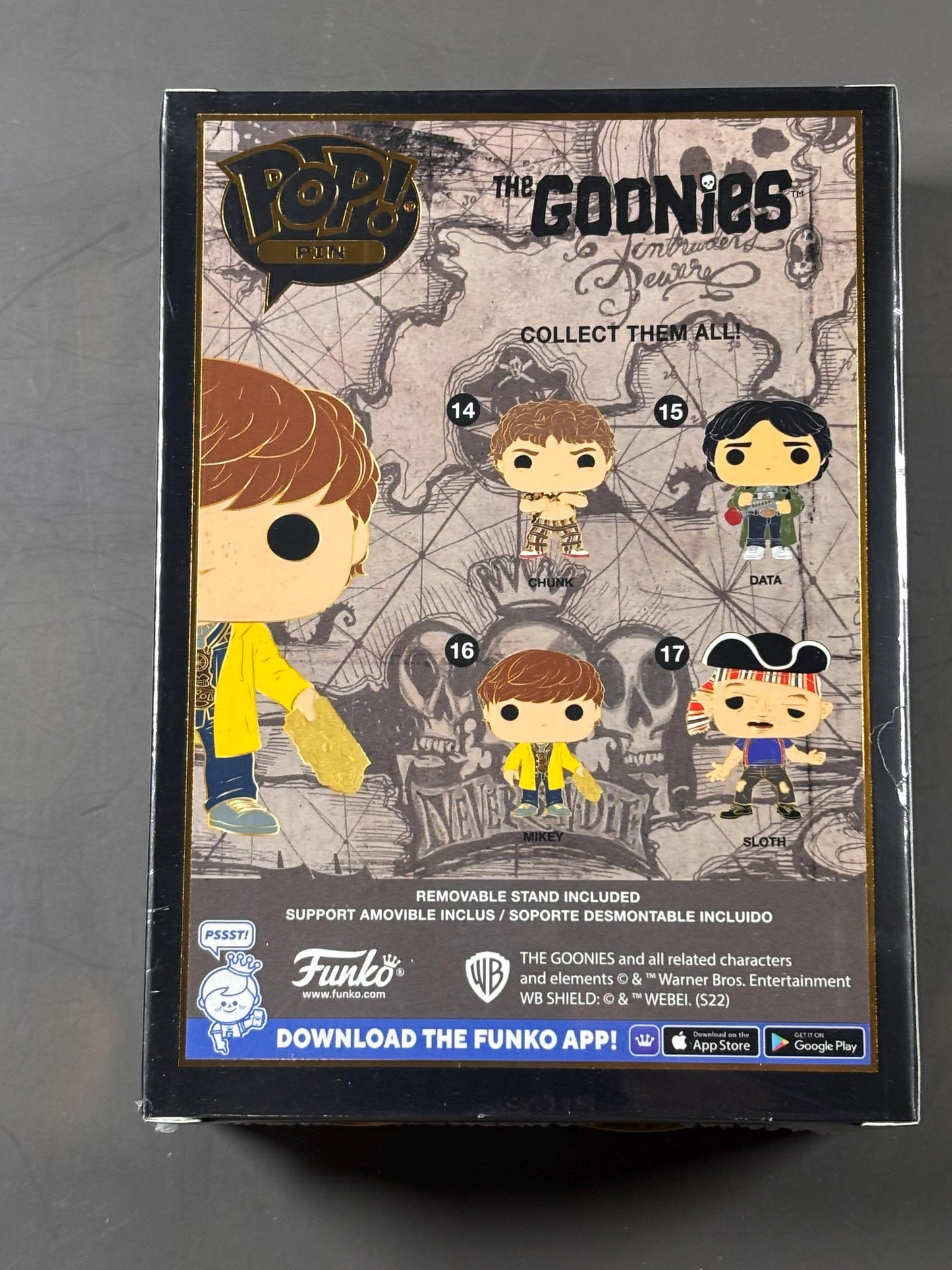 Funko Pop Pin Mikey 16 The Goonies Movies Collectible Enamel Metal New