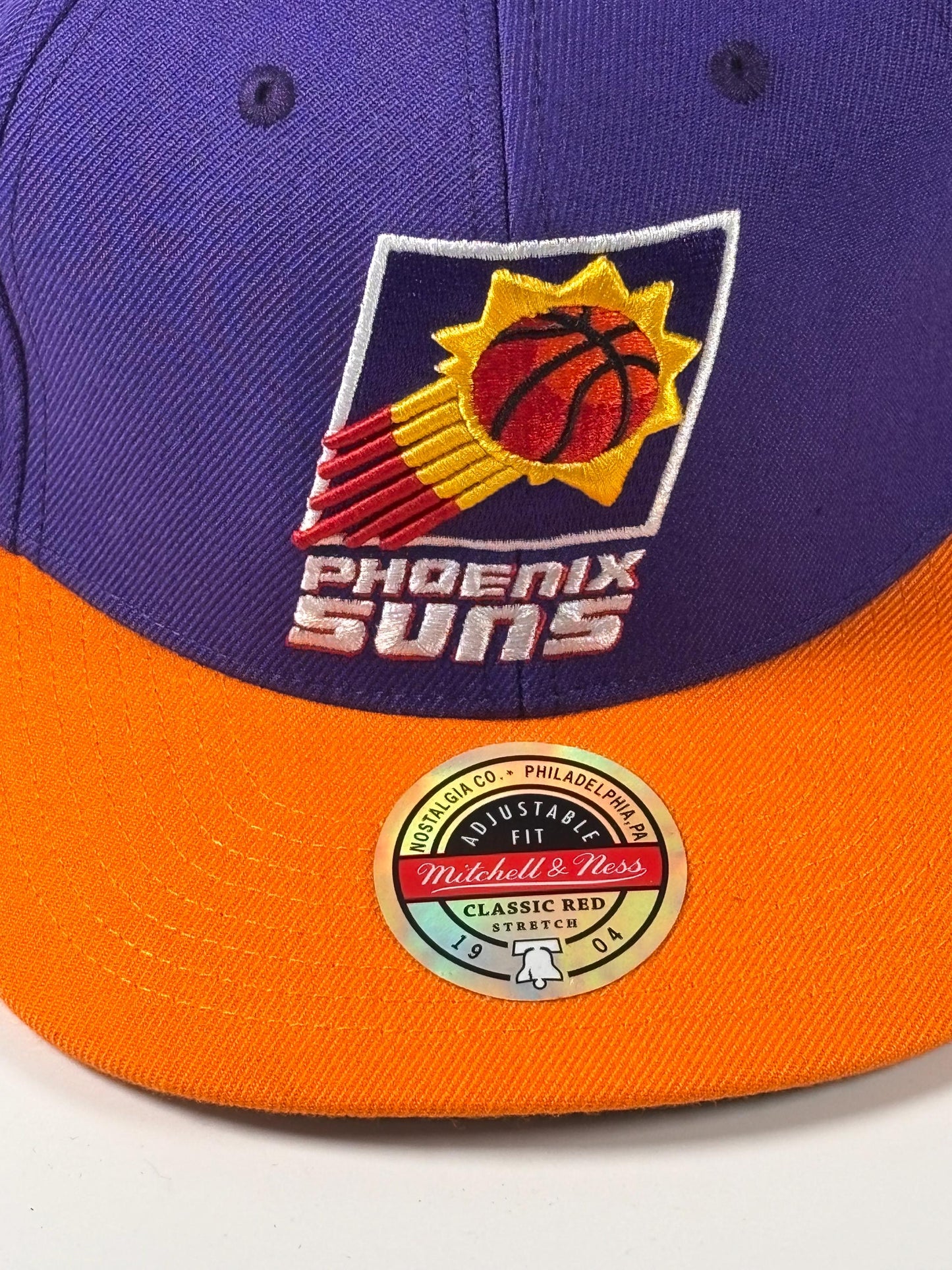 Mitchell & Ness Phoenix Suns Team 2 Tone 2.0 Adjustable Snapback Hat Cap New NBA Basketball Hardwood Classics