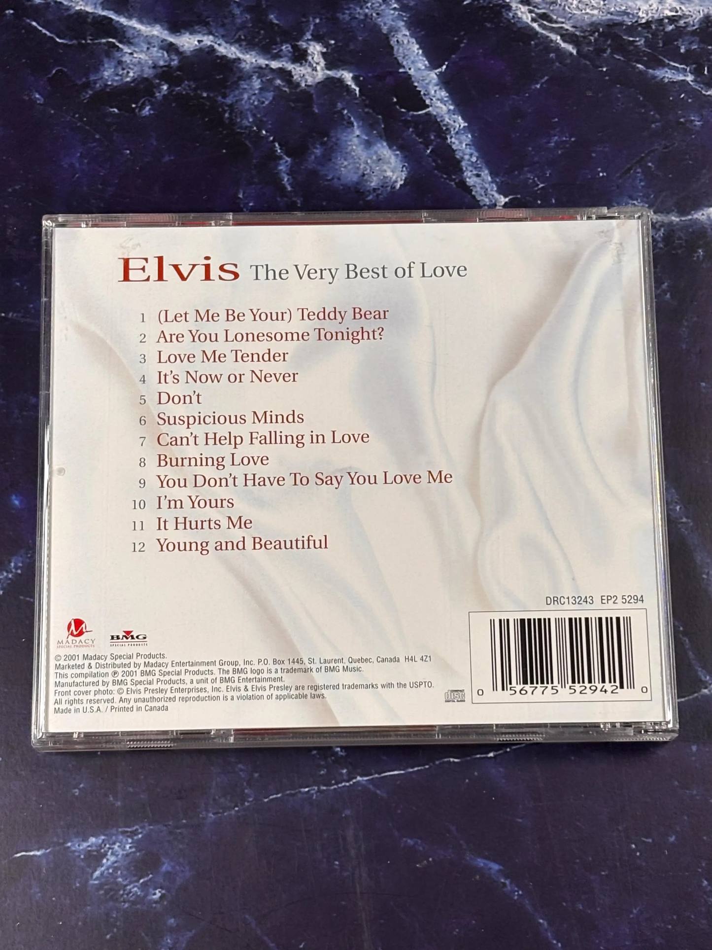 Elvis Presley - The Very Best of Love CD 2001 Greatest Hits Rock BMG