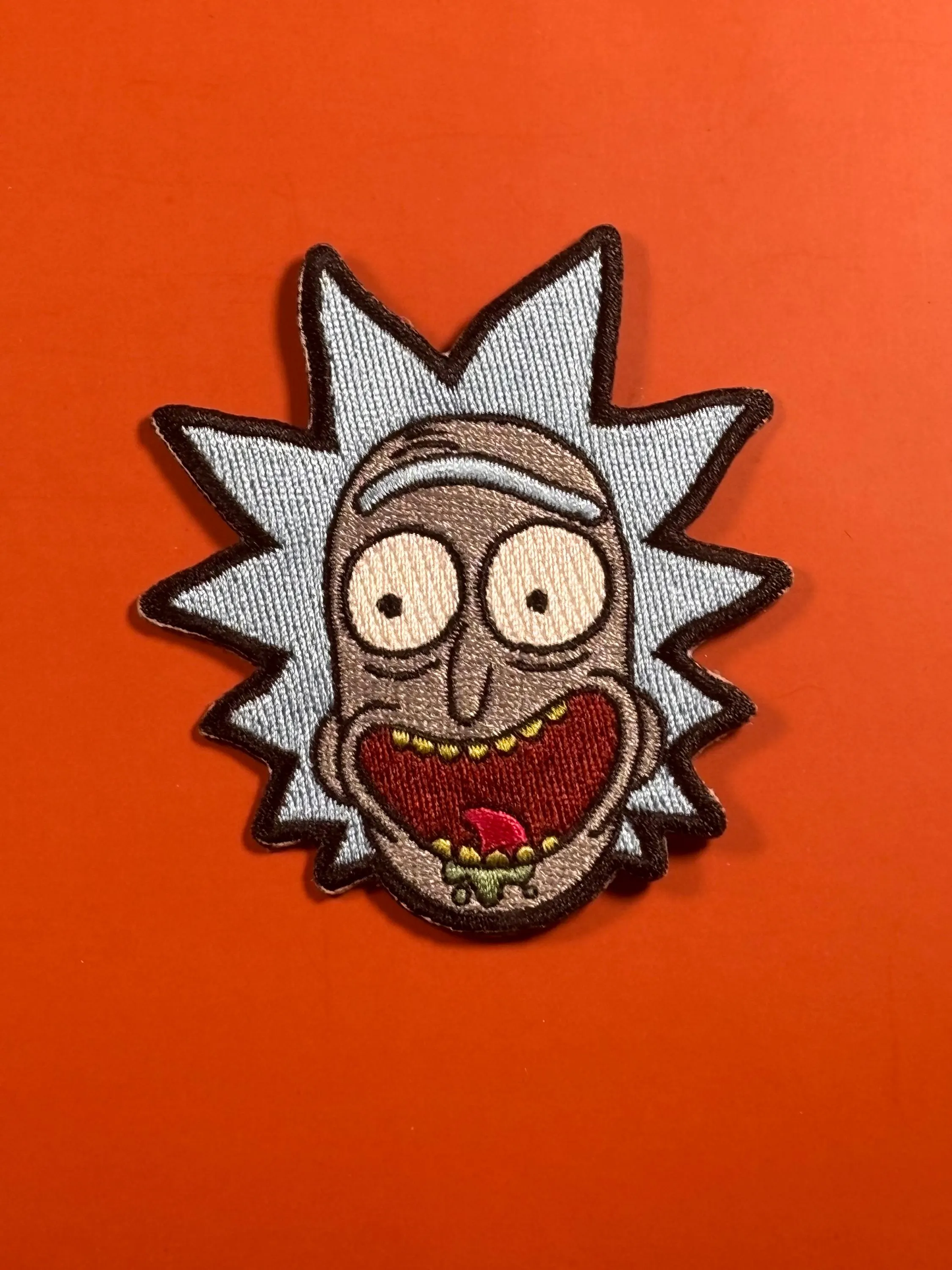 Rick & Morty Rick Sanchez Embroidered Patch New Cartoon Network Adult Swim