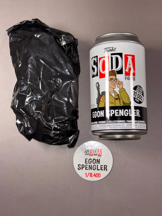 Egon Spengler Ghostbusters Funko Soda Collectible Figure Common 1/8,400