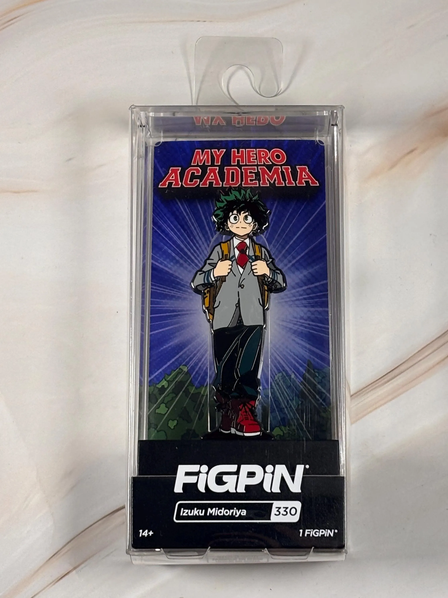 FiGPiN My Hero Academia MHA Izuku Midoriya #330 Funimation New Collectible Enamel Pin