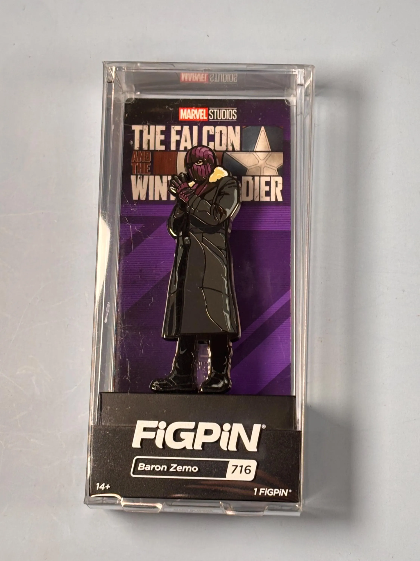 FiGPiN Baron Zemo #716 Enamel Pin The Falcon and Winter Soldier LE 2K New