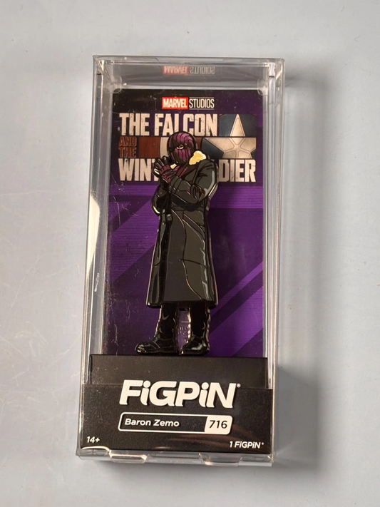 FiGPiN Baron Zemo #716 Enamel Pin The Falcon and Winter Soldier LE 2K New