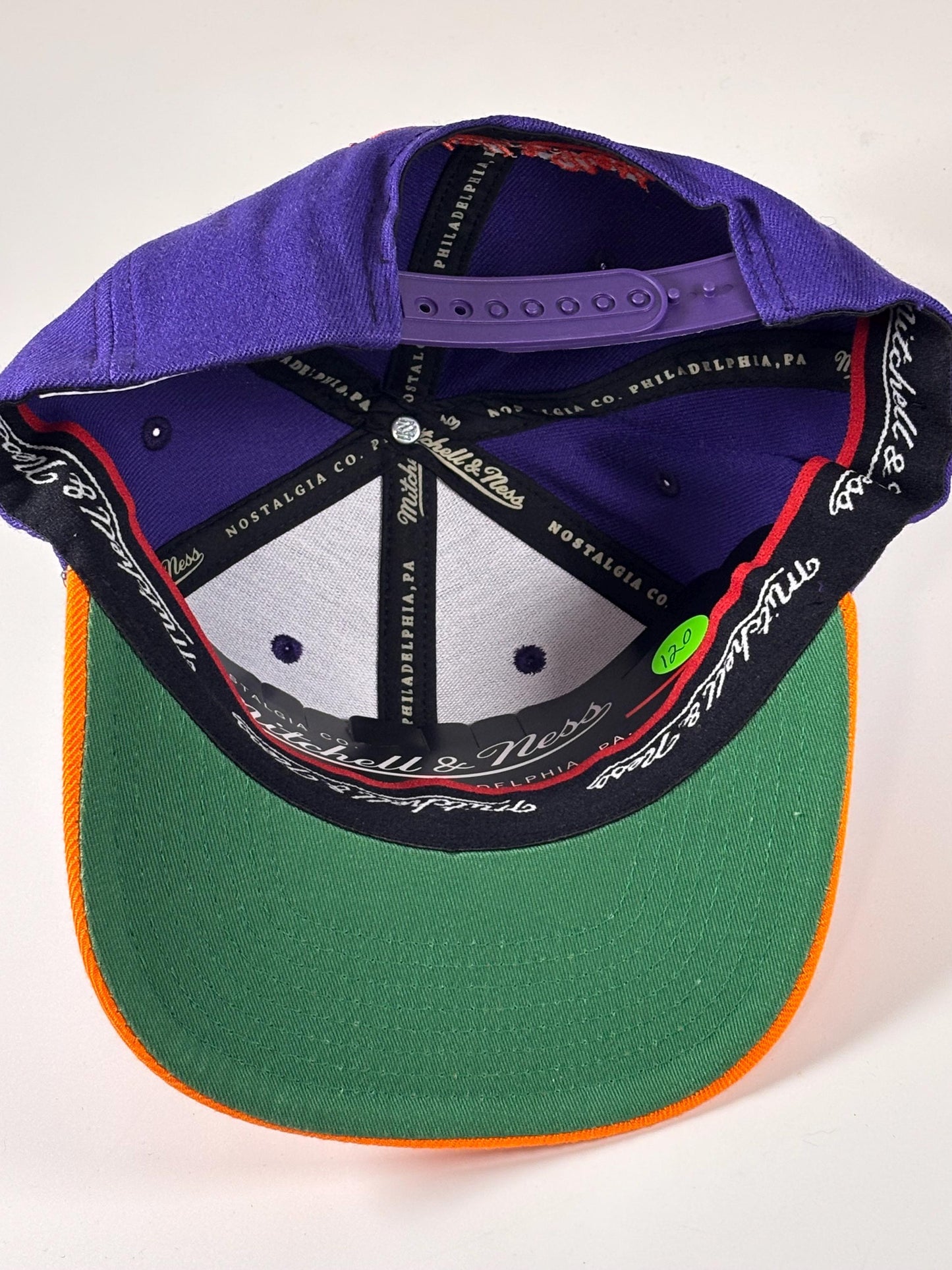Mitchell & Ness Phoenix Suns Team 2 Tone 2.0 Adjustable Snapback Hat Cap New NBA Basketball Hardwood Classics
