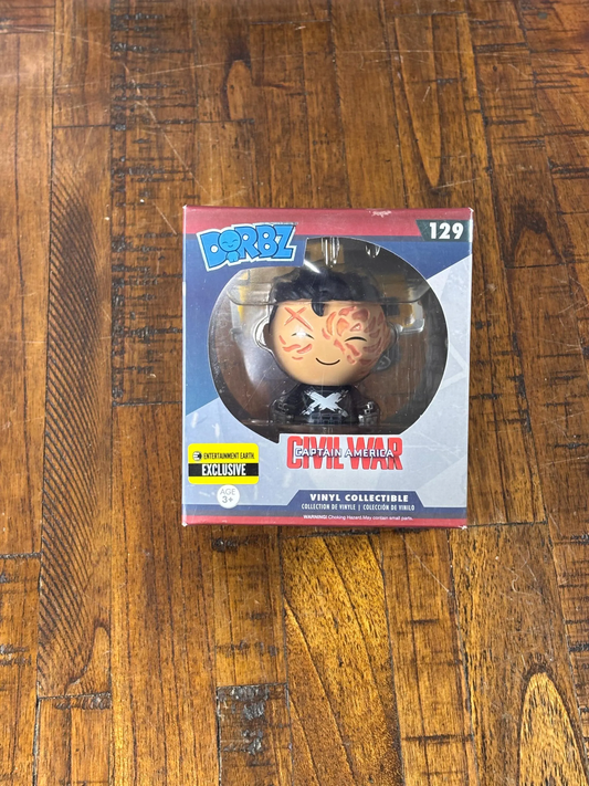 Dorbz Crossbones Unmasked #129 Marvel Avengers Civil War Vinyl Figure EEE New