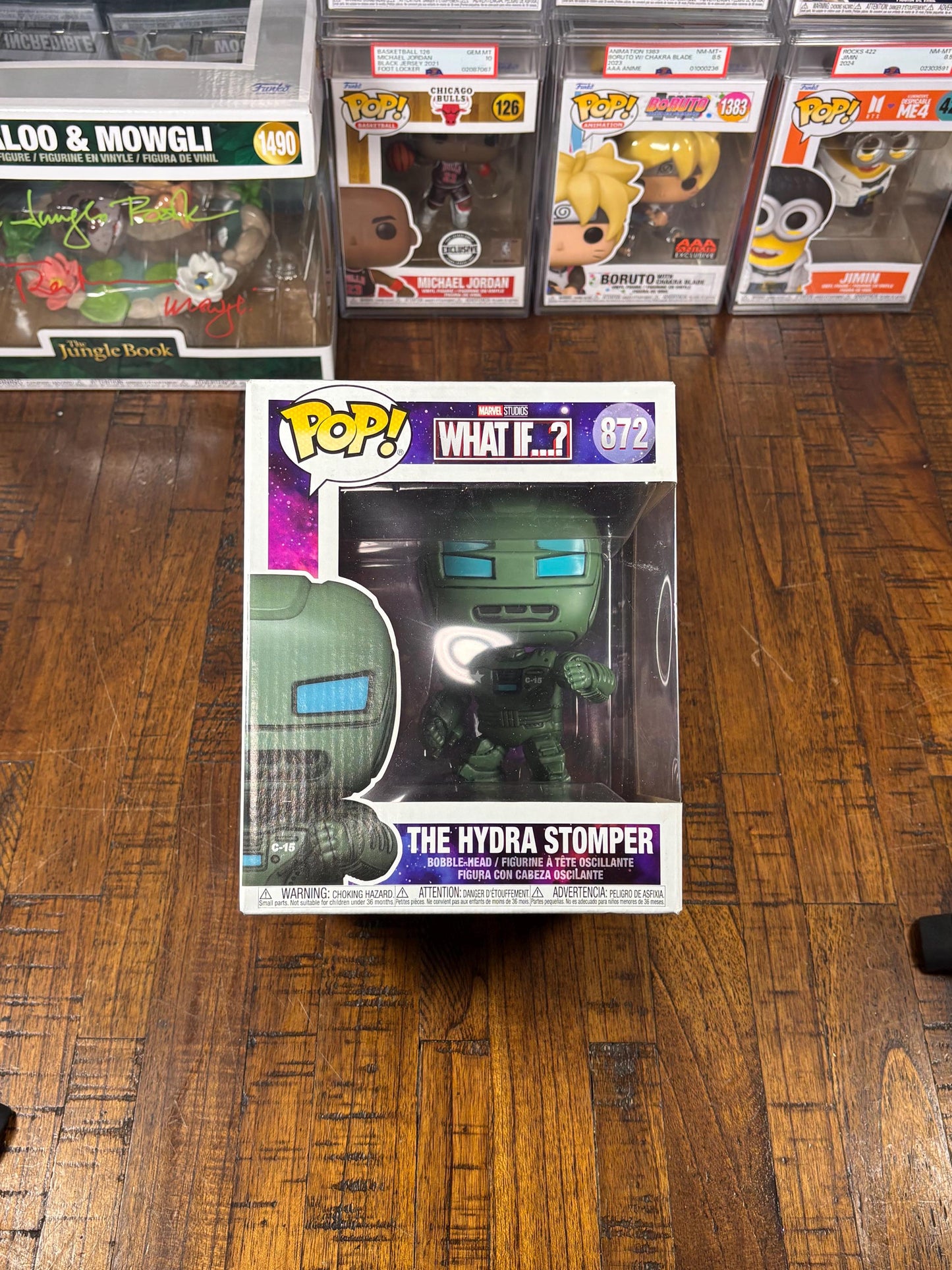 Funko Pop The Hydra Stomper #872 Marvel Studios What If...? 6 Inch Vinyl Figure