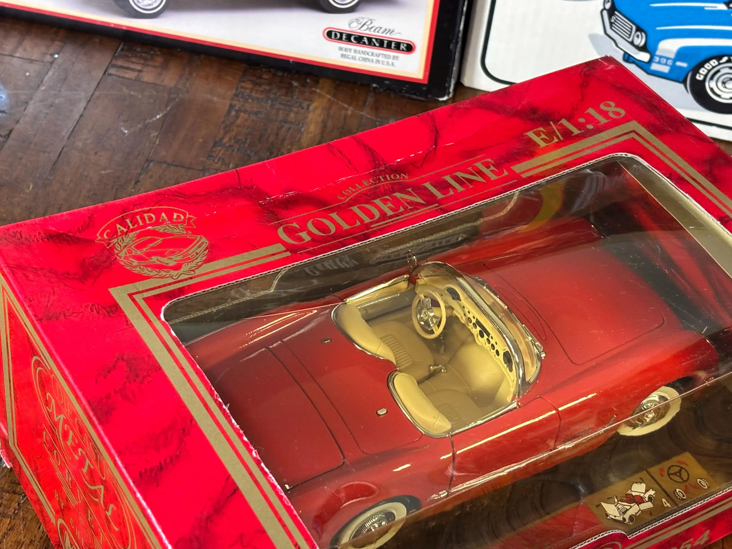 Mira Golden Line - 1954 Red Chevy Chevrolet Corvette Convertible Red New
