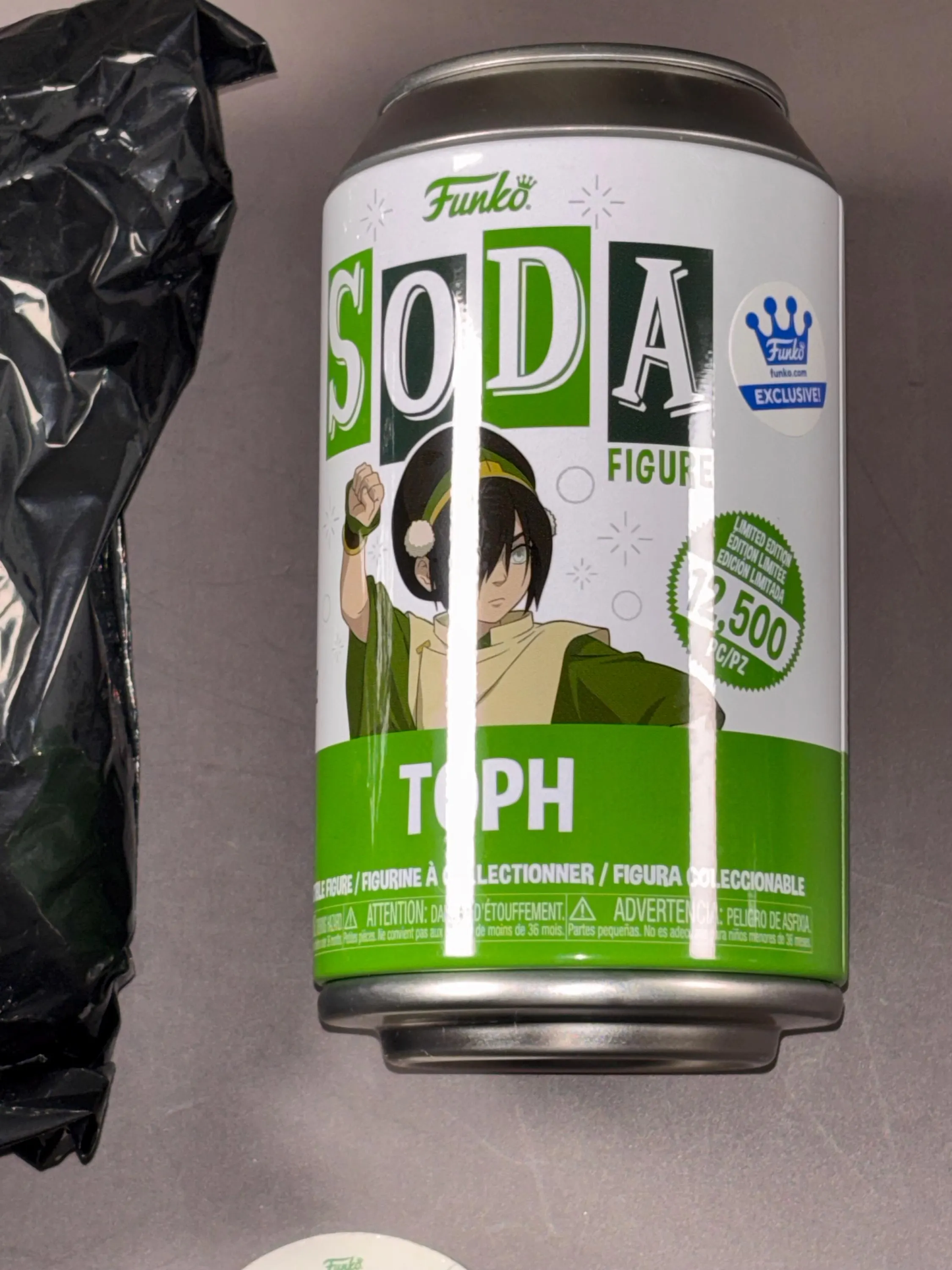 Toph Common Avatar The Last Airbender Funko Soda Shop Exclusive LE 10,500 Vinyl