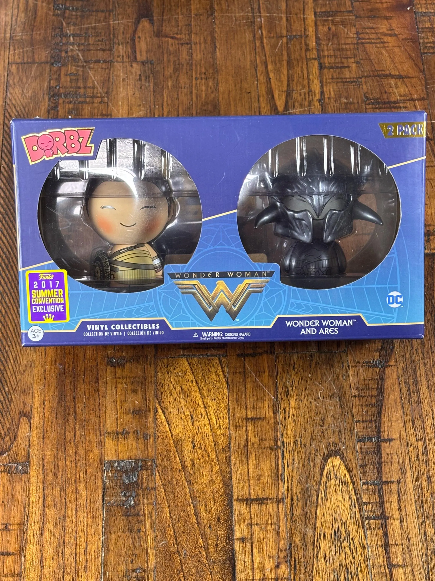 Funko Dorbz Wonder Woman Ares 2 Pack 2017 Summer Convention Exclusive DC Comics