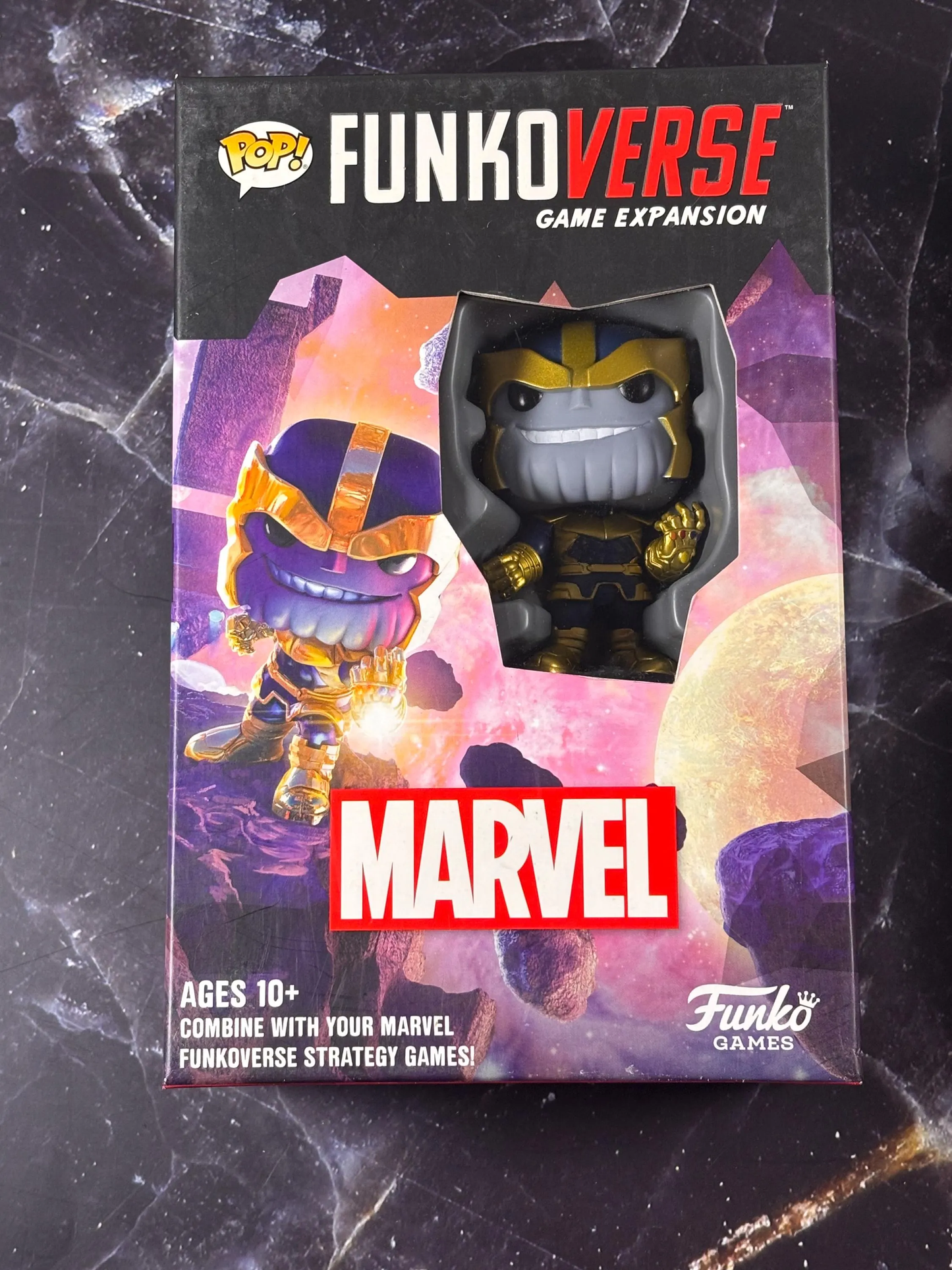 Funko Pop! Games Funkoverse Game Expansion Marvel Avengers #101 Thanos NEW
