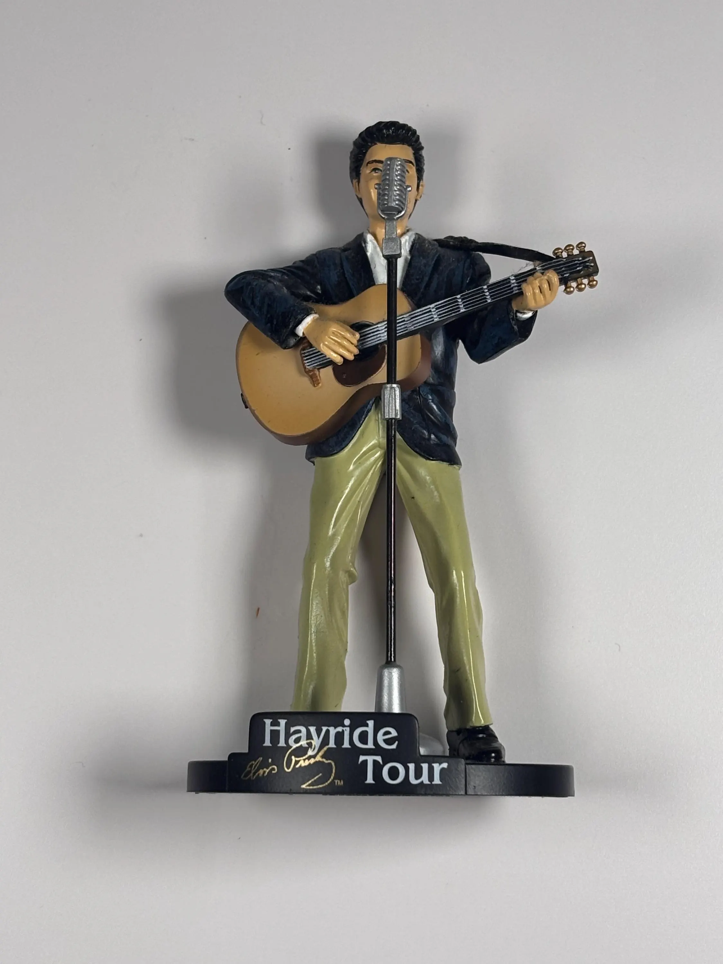 Elvis Presley Hayride Tour Collectable Christmas Ornament,  Trevco, 2002 