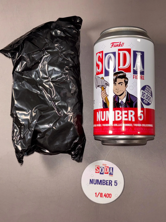 Funko Soda Number 5 The Umbrella Academy Collectible Figure Common 1/8,400