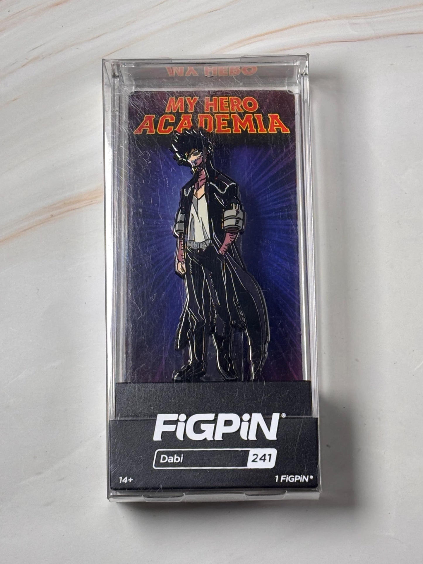FiGPiN My Hero Academia MHA Dabi #241 Funimation New Collectible Enamel Pin