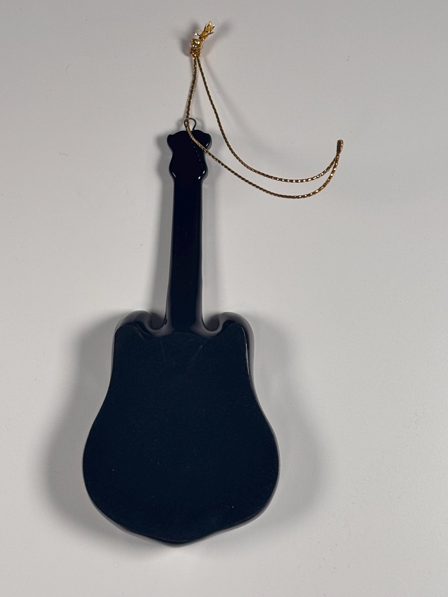 Bradford Exchange Elvis Presley Porcelain Guitar Ornament 2001 The Phoenix
