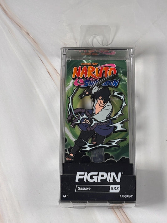 FiGPiN Naruto Shippuden - Sasuke Uchiha #533 New Collectible Enamel Pin