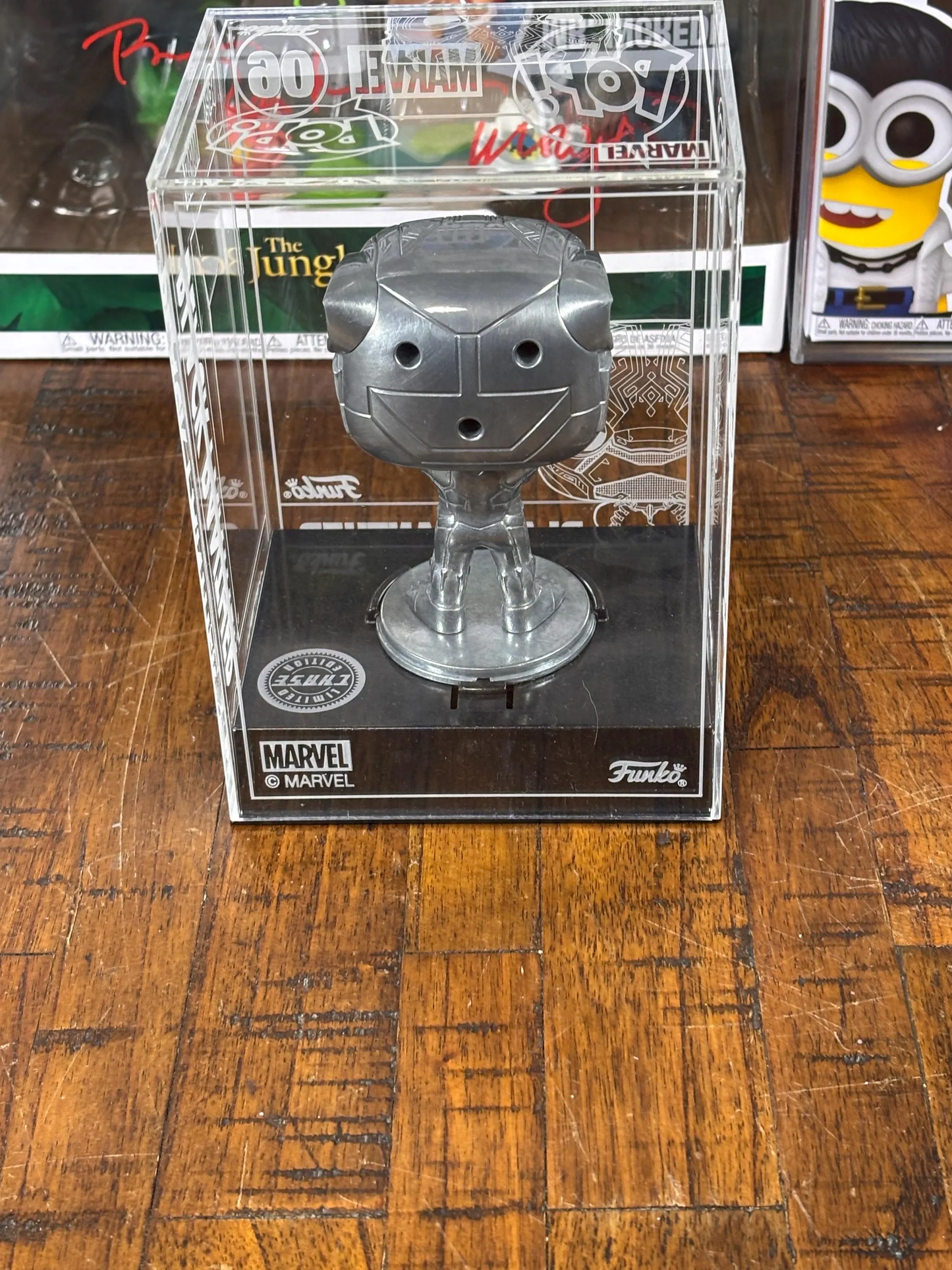 Funko Pop! Die Cast Marvel Black Panther LE Chase Edition Collectible Figure #06