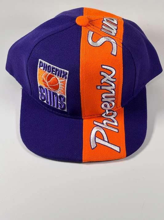 Mitchell & Ness Phoenix Suns Deadstock OT Purple Orange Era Snapback Hat Cap New