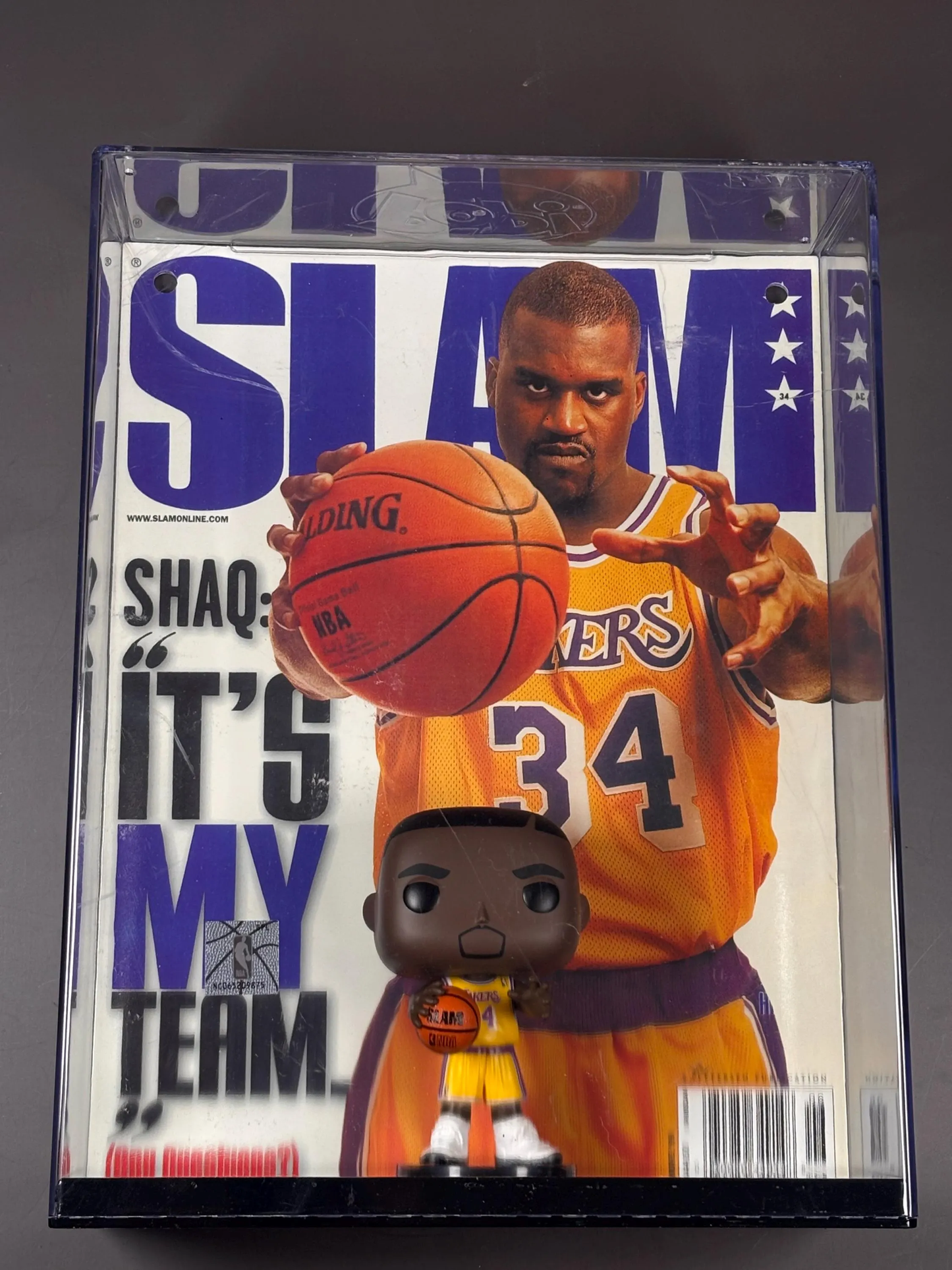 Funko Pop! Shaquille O’Neal Los Angeles Lakers Slam Magazine Cover Edition 02