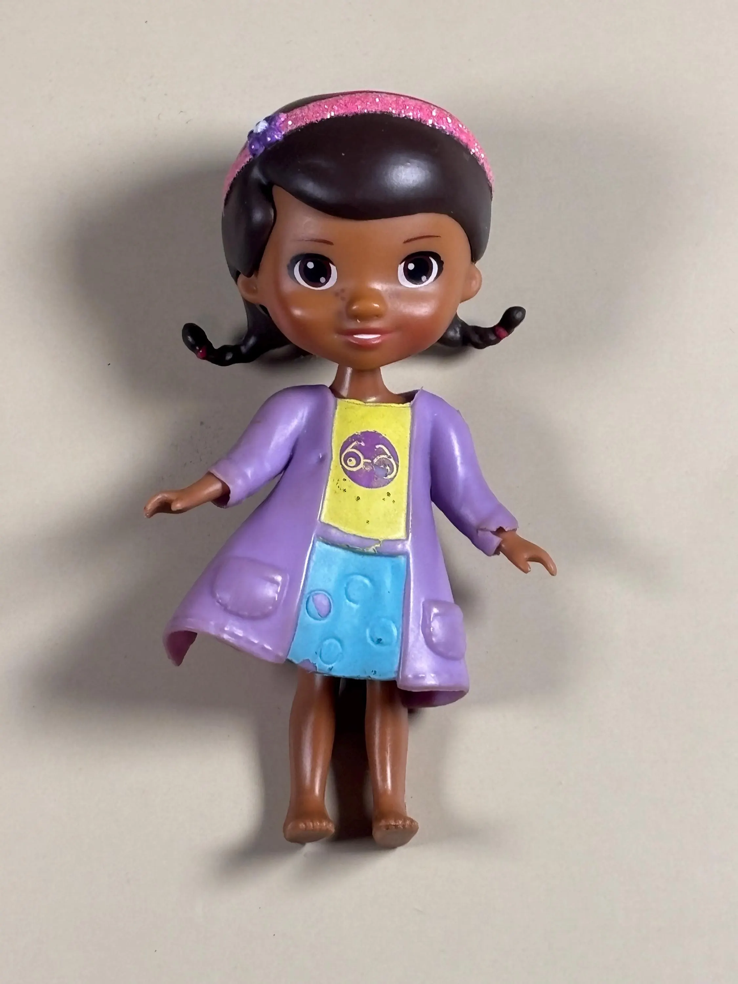 Disney Just Play Doc McStuffins 3.5" Poseable Action Figure Toy Plastic PVC Doll