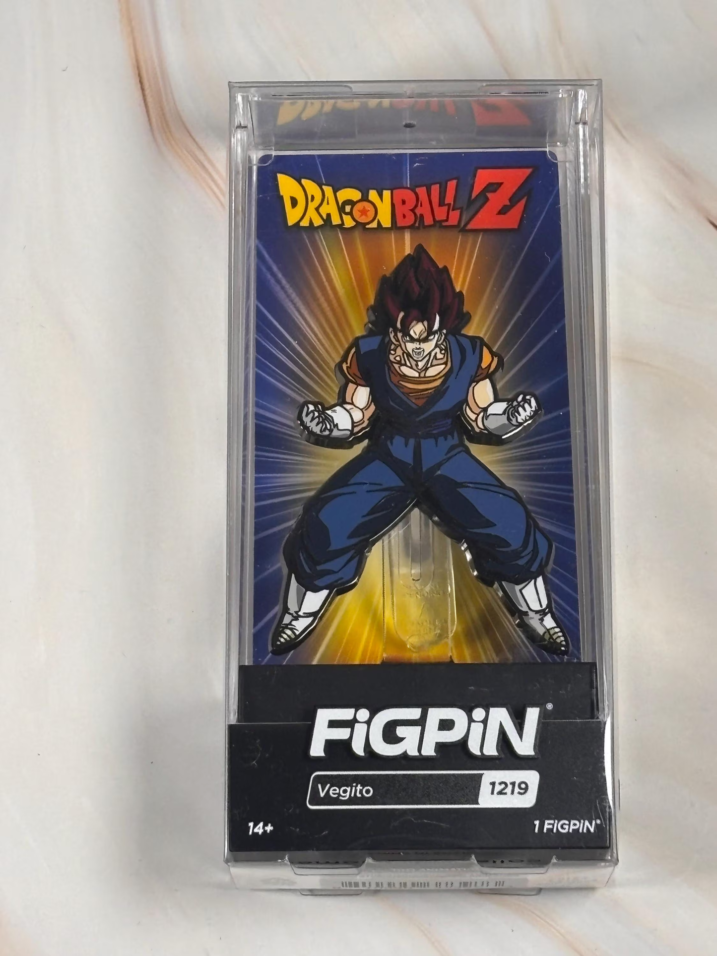 FiGPiN Dragonball Z DBZ Vegito #1219 eVend Exclusive - Limited 1000 New Collectible Enamel Pin