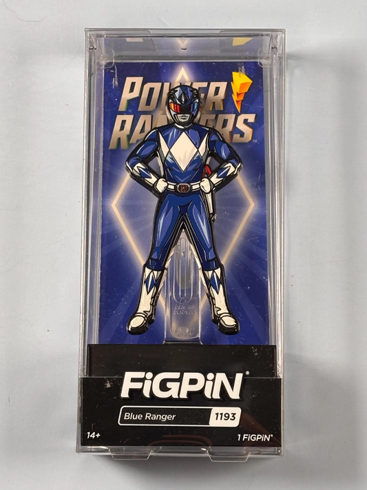 FiGPiN Power Rangers Blue Ranger Collectible Enamel Pin 1193 New