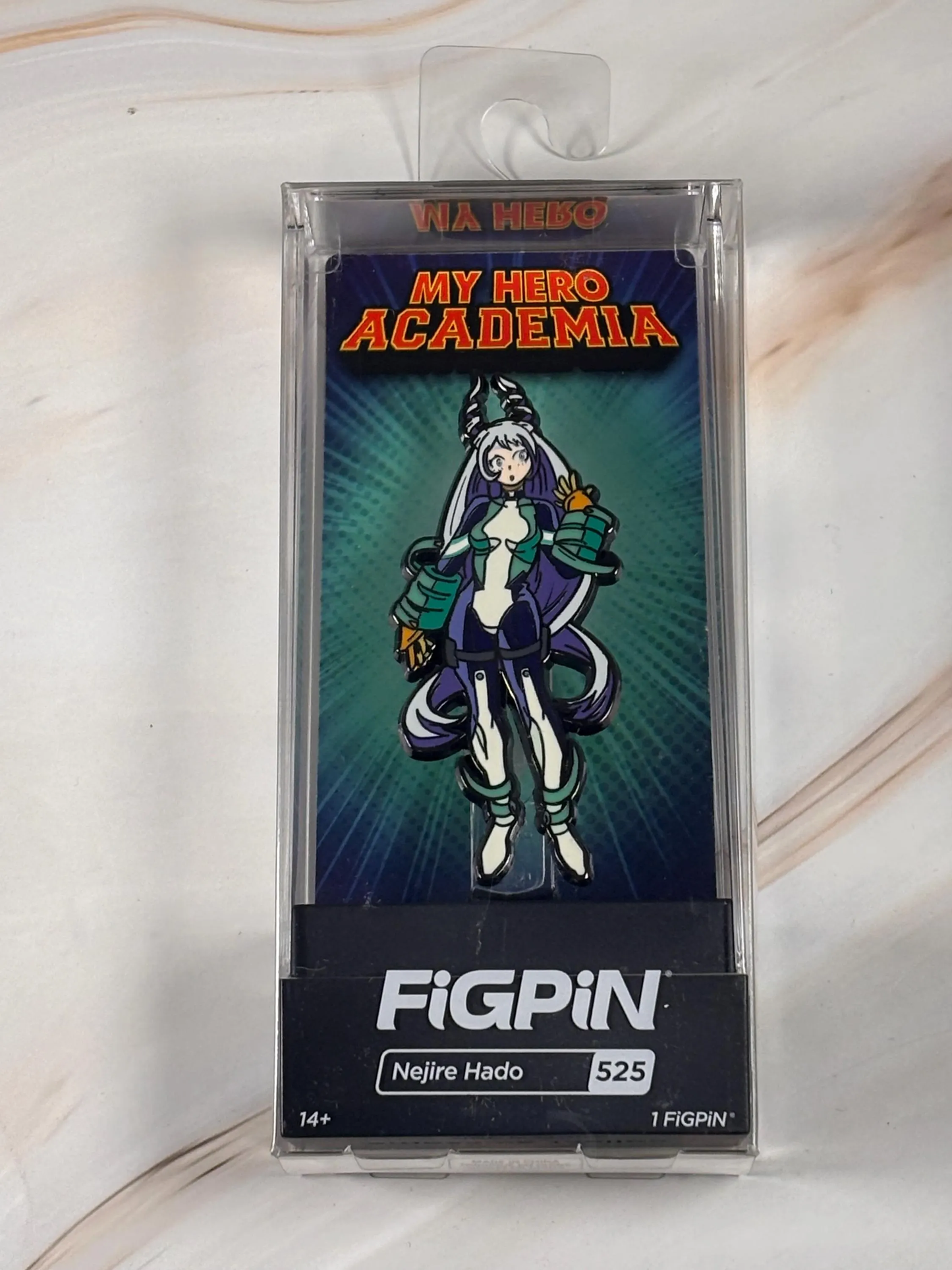 FiGPiN My Hero Academia MHA Nejire Hado Hero Costume #525 Funimation New Collectible Enamel Pin
