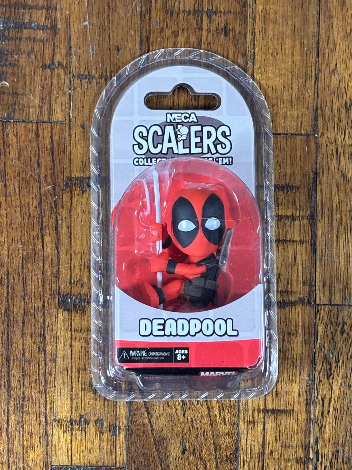 NECA Marvel Scalers Characters Deadpool Toy 2" Cable Climber Figure New