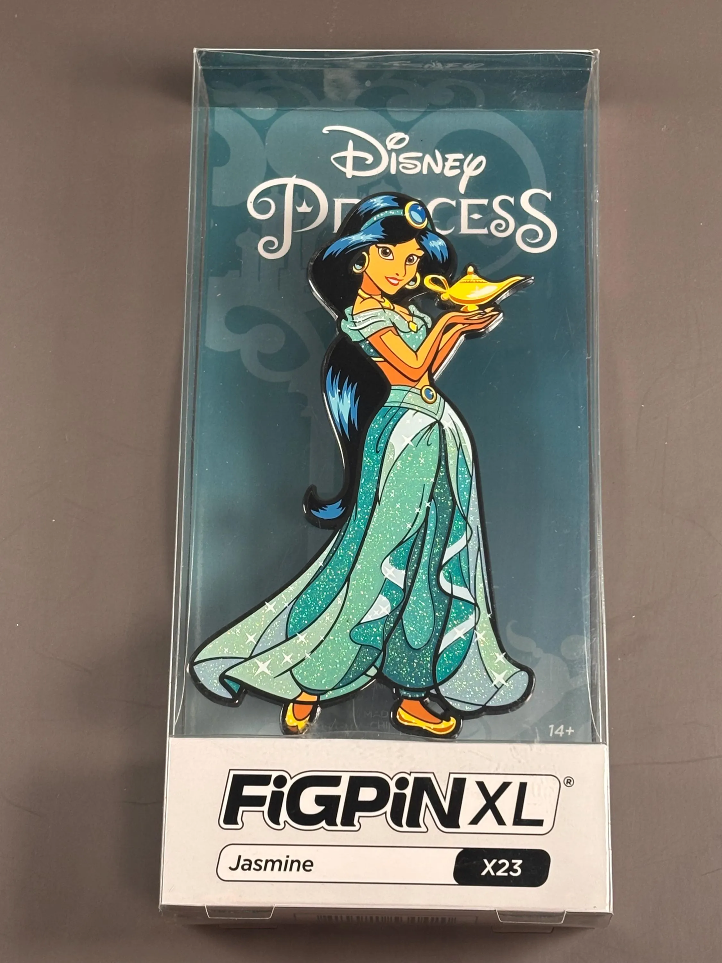 FIGPIN XL Disney Princesses Jasmine X23 Glitter Poptopia Exclusive Aladdin