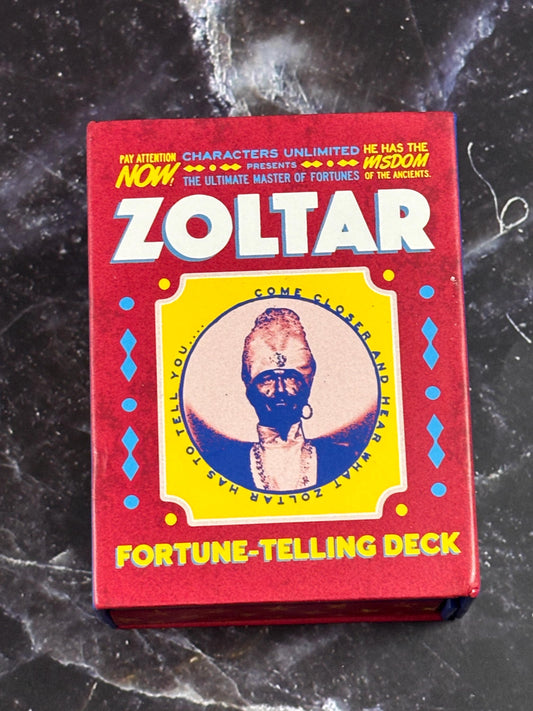 Zoltar Fortune Telling Deck RP Minis 2024 Characters Unlimited New