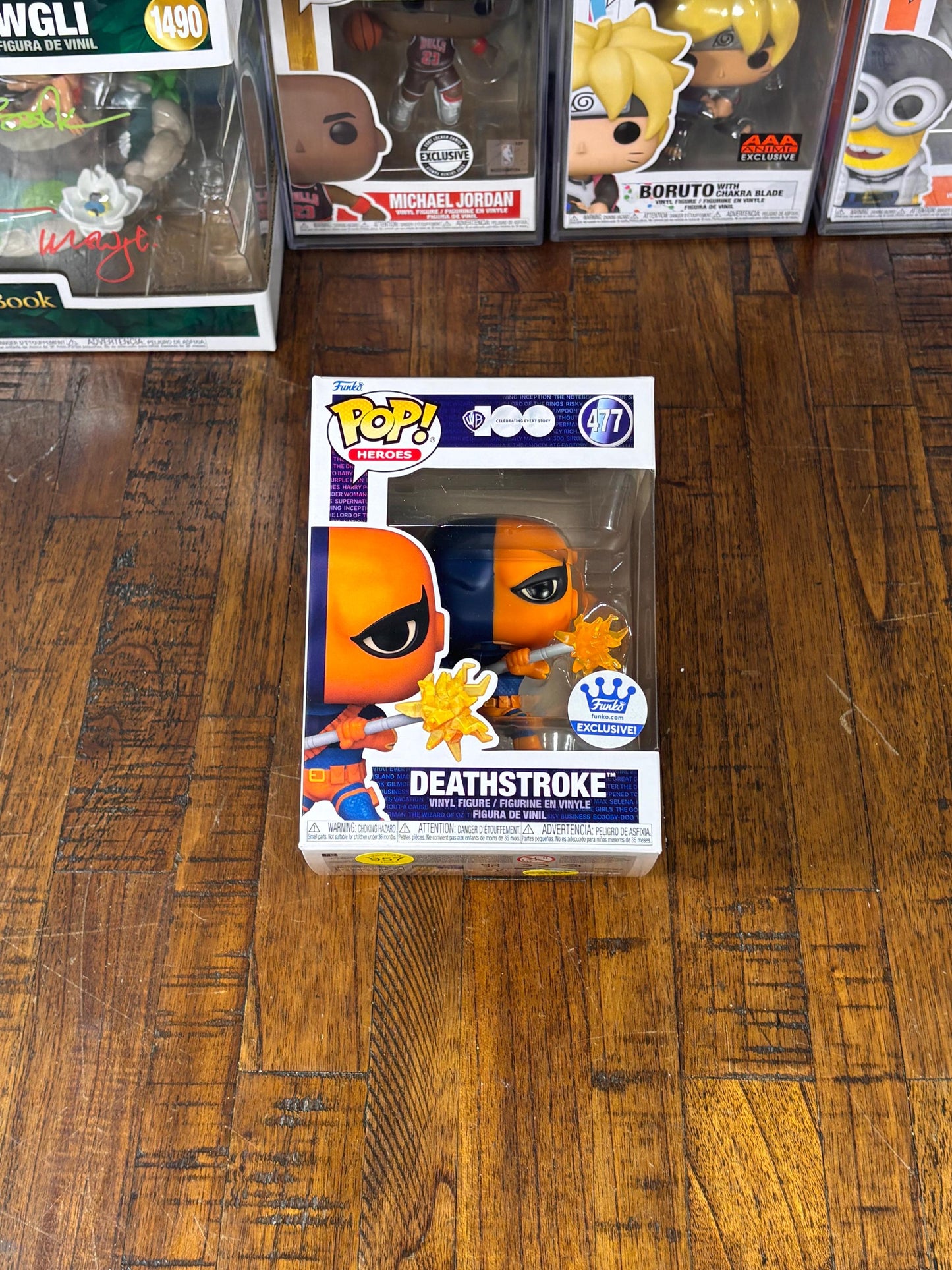 Funko Pop! Heroes DC 100 Comics Funko Store Exclusive Deathstroke #477 New