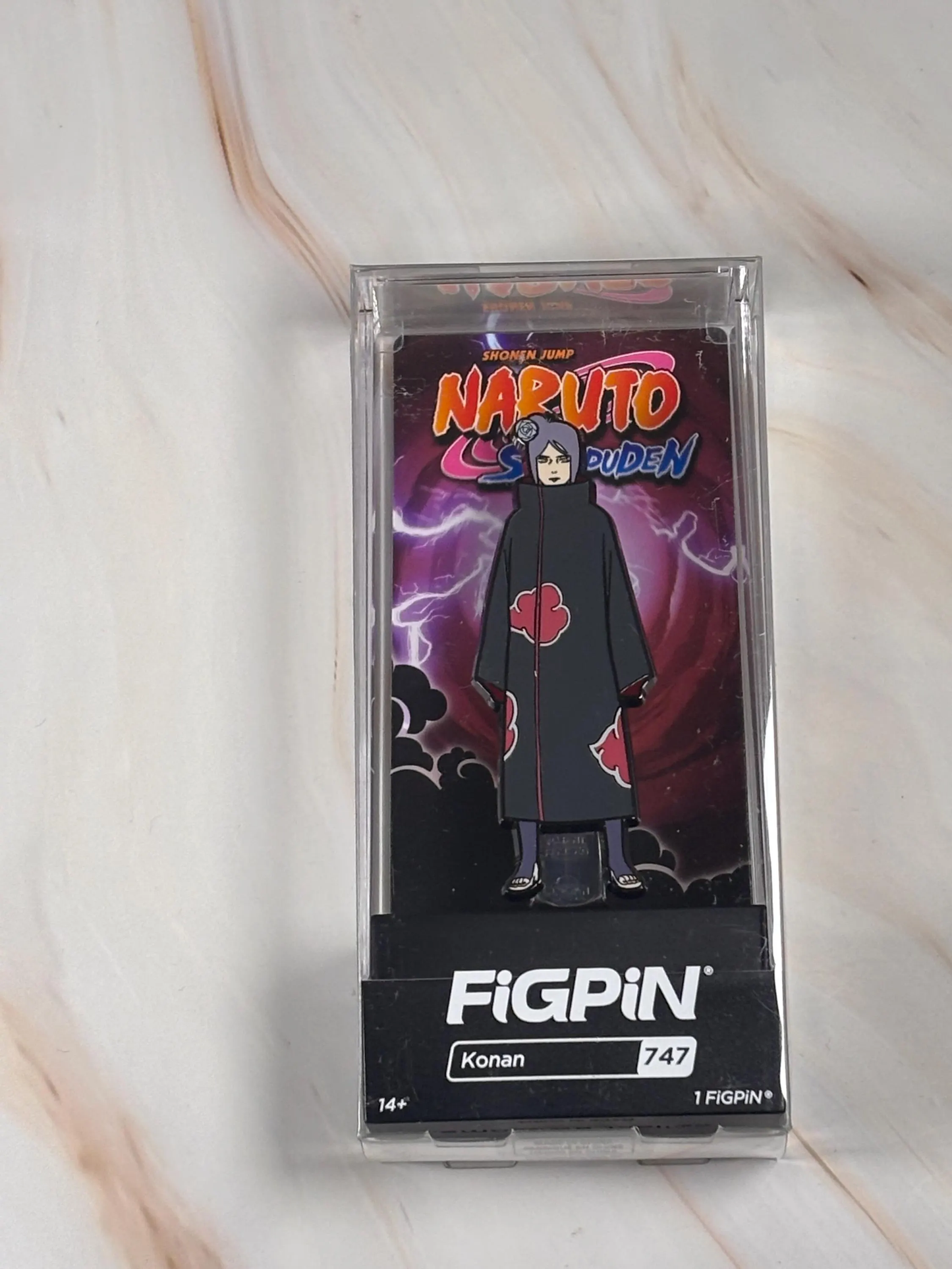 FiGPiN Naruto Shippuden Akatsuki Konan #747 Anime New Collectible Enamel Pin