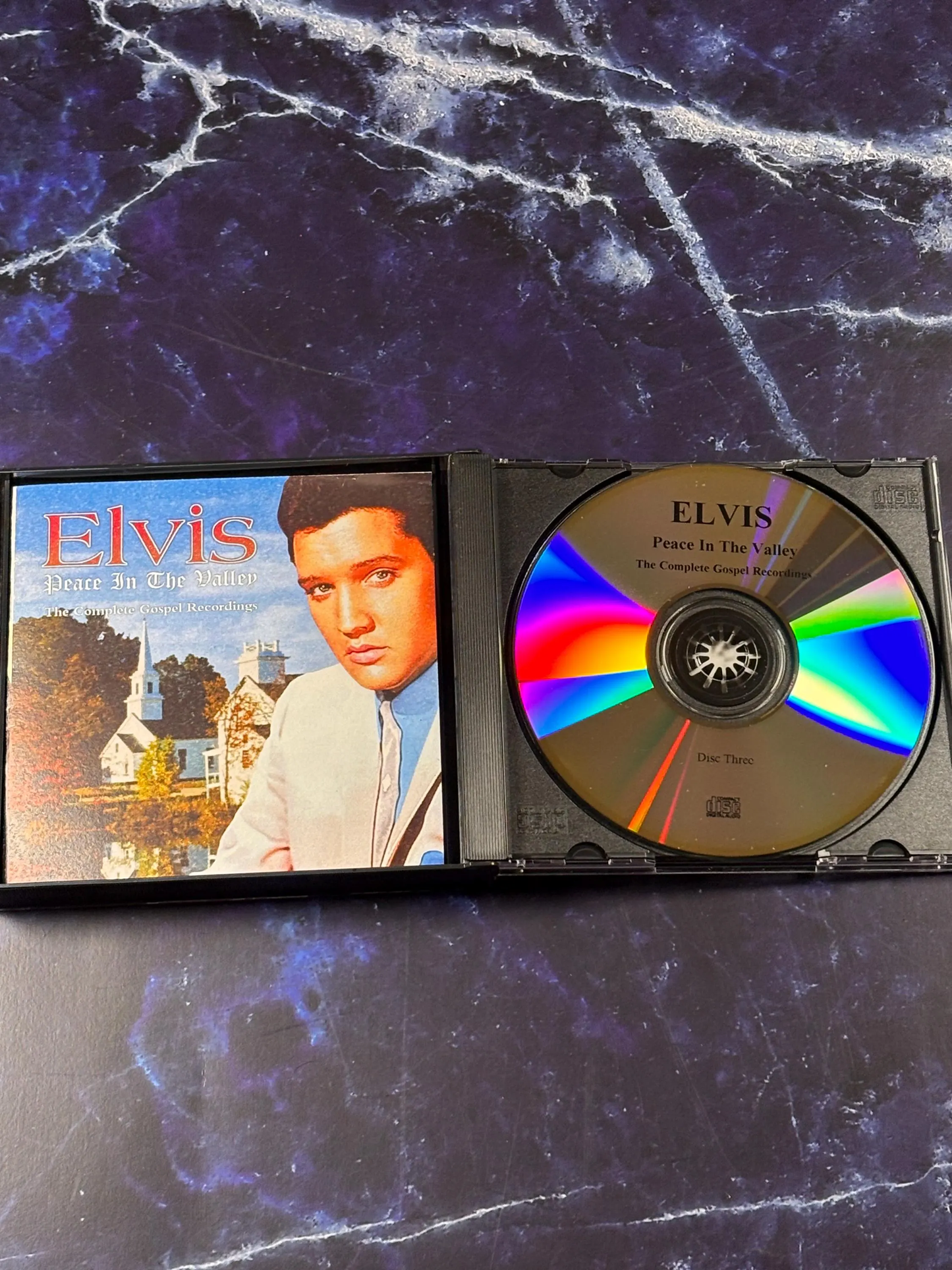 Elvis Presley Peace in the Valley: Complete Gospel Recordings 3-CD Box Set