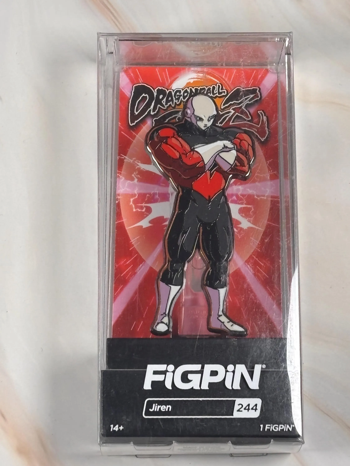 FiGPiN Classic Anime Dragon Ball Z Super Fighter Jiren #244 New Collectible Enamel Pin