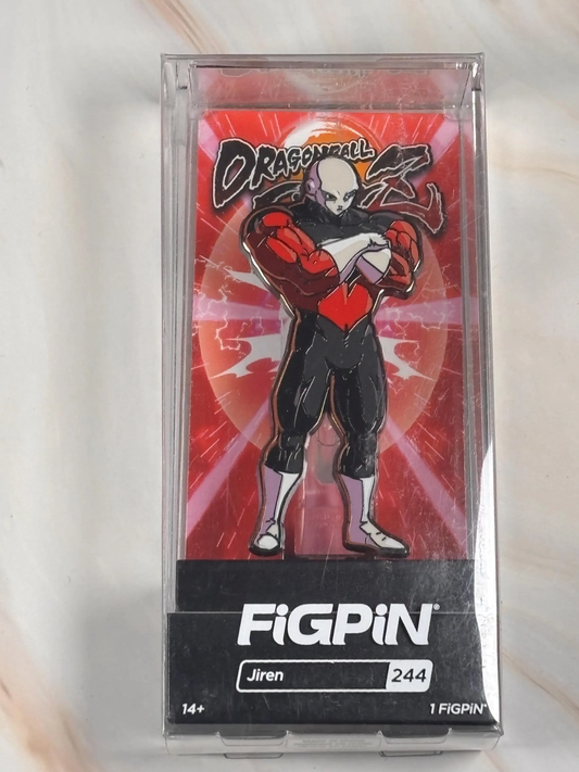 FiGPiN Classic Anime Dragon Ball Z Super Fighter Jiren #244 New Collectible Enamel Pin